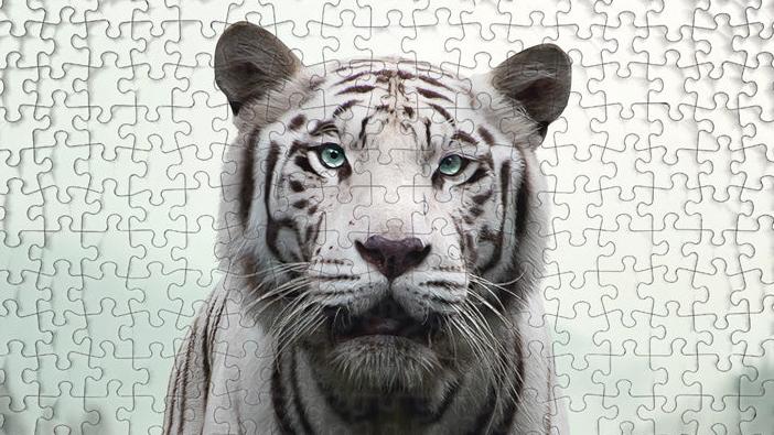 "Herrscher der Wildnis" - Puzzle-Kollektion