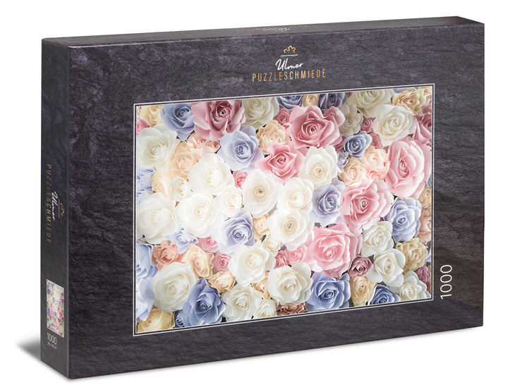 1000 Piece Puzzle "Love of Roses"