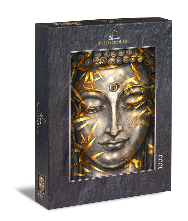 1000 Piece Puzzle "Buddha in Silver and Gold"