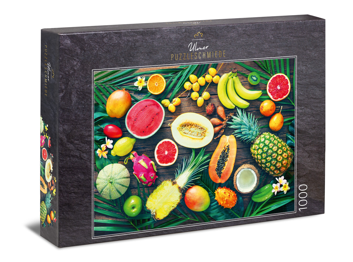 1000 Teile Sukkulenten Puzzle Für Erwachsene – Botanisches Naturmotiv, Papierschnitt-Kunst