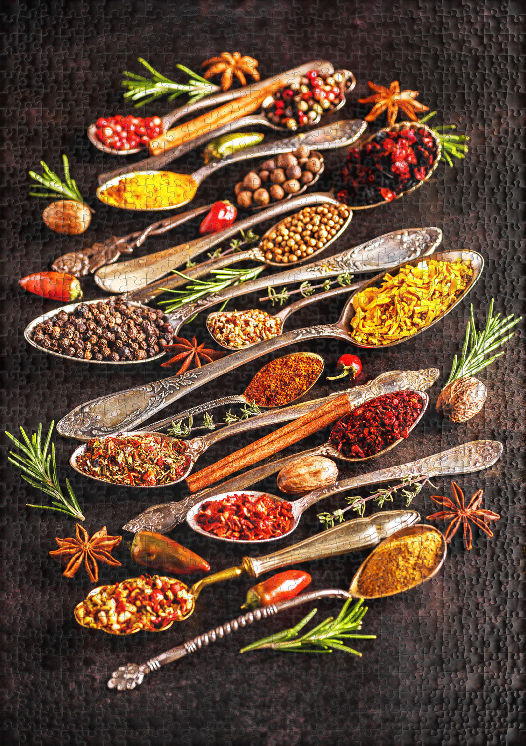 1000 Piece Puzzle "Vivid Colors 2"