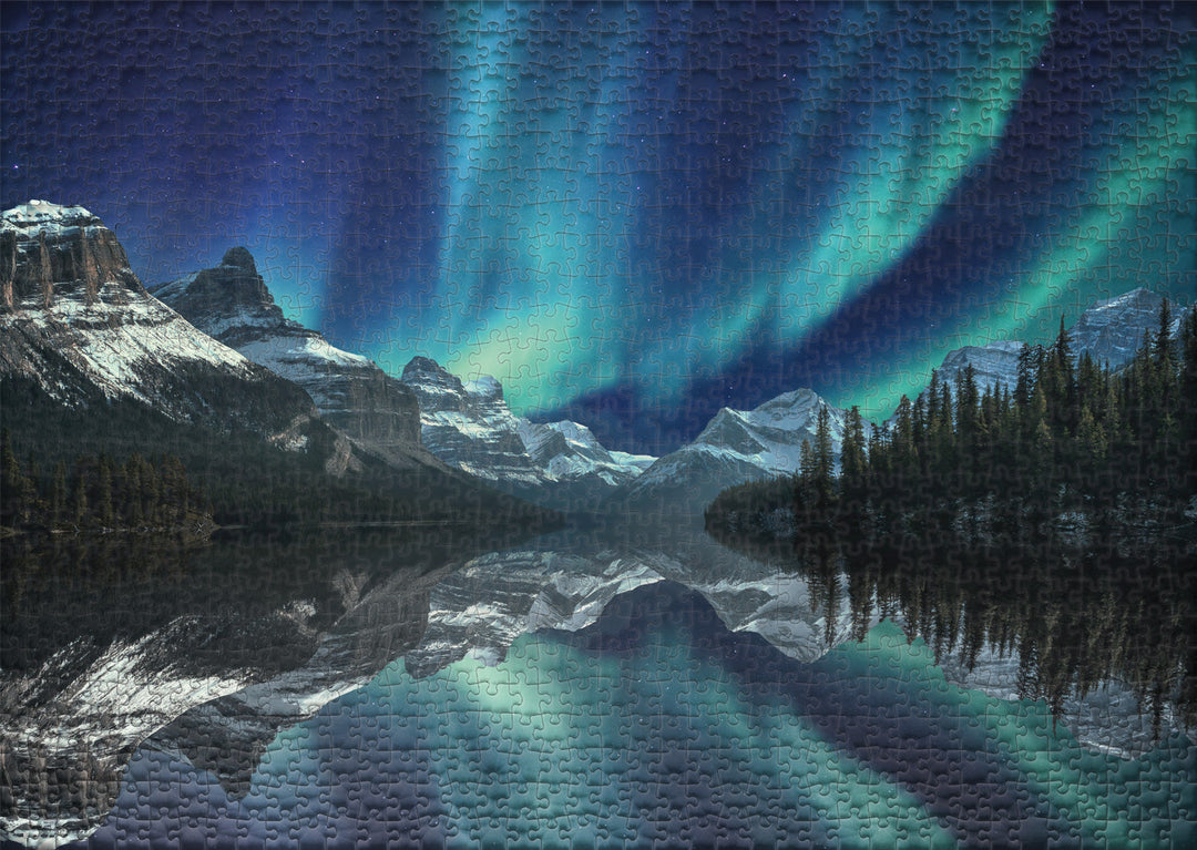 1000 Piece Puzzle "Enchanting Canada"