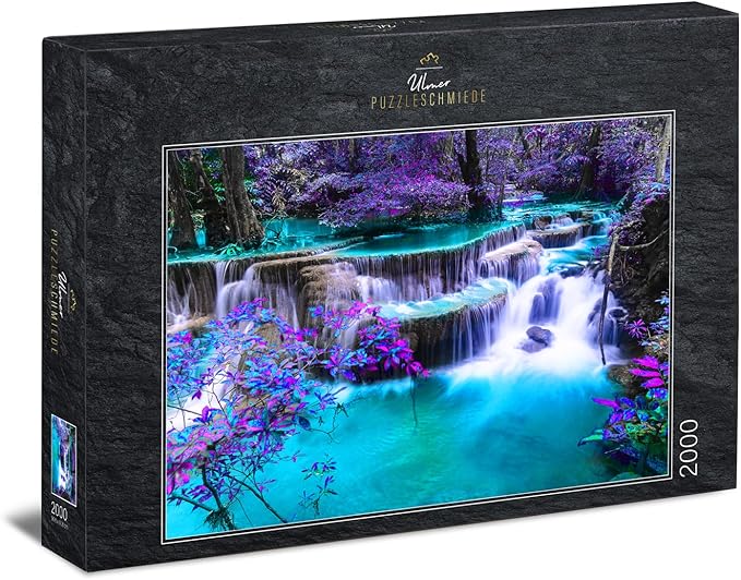 Puzzle 2000 pieces "Secret Place" - Waterfall