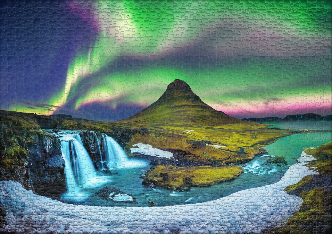 Puzzle 2000 Pieces "Mountain & Light"