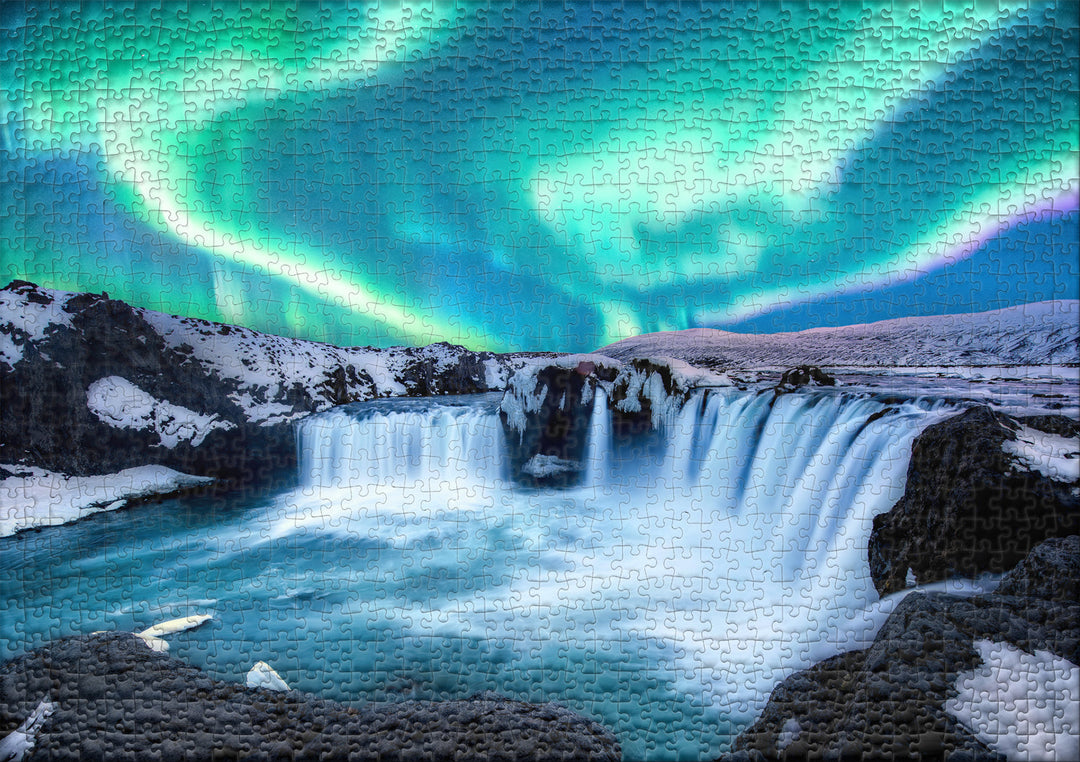 Puzzle 2000 pieces "Elements of the North"
