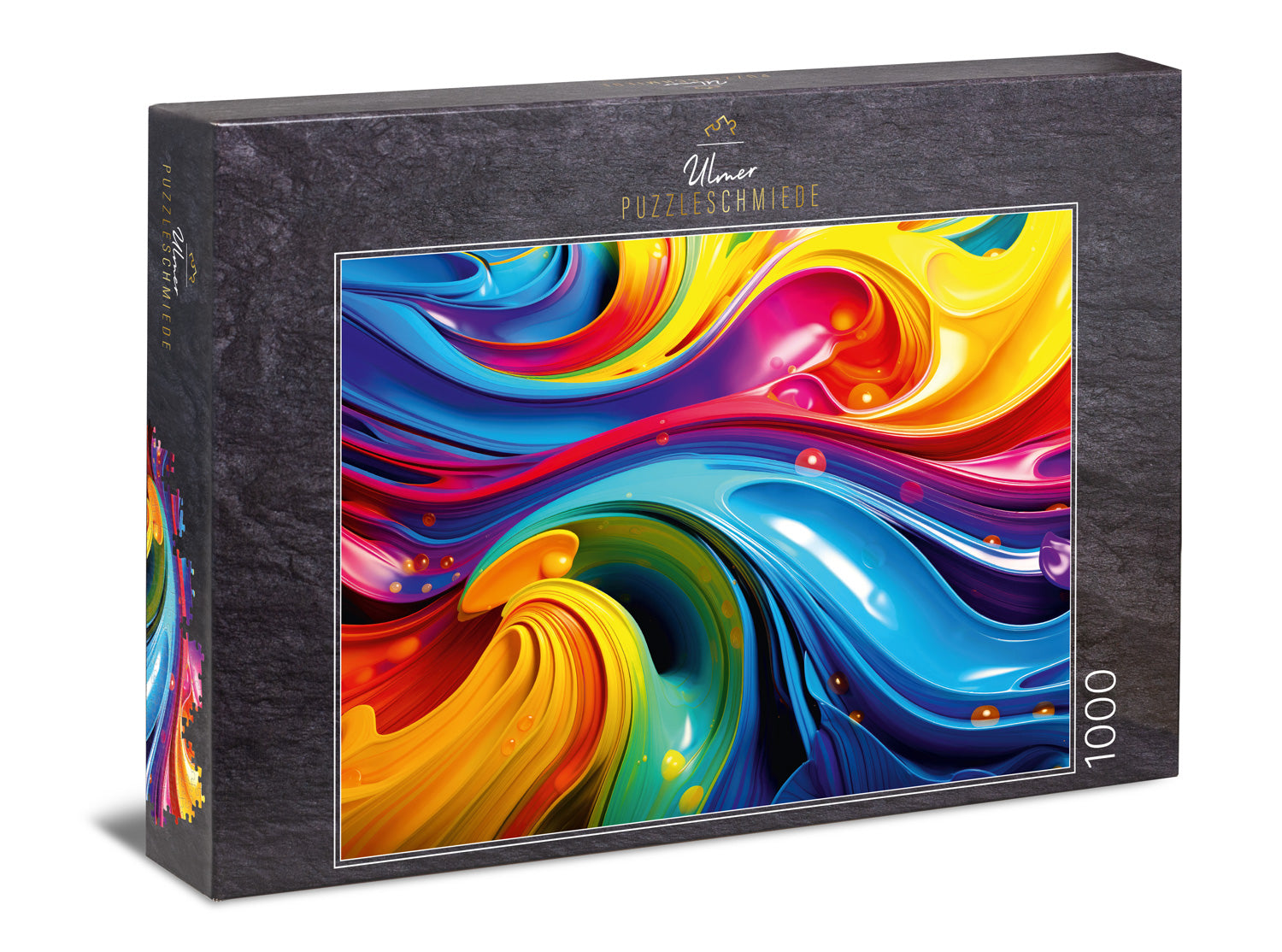 Puzzle 'Farbige Flaschenverschlüsse' – 1000 Teile, Für Erwachsene