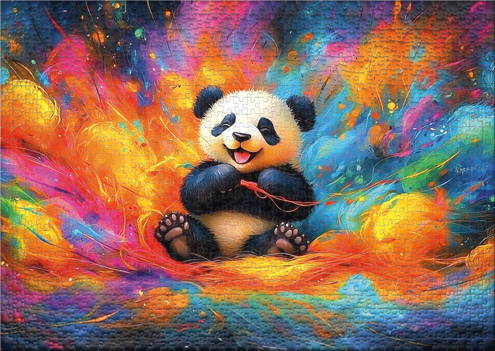 Puzzle 1000 Pieces "The Dreaming Panda"