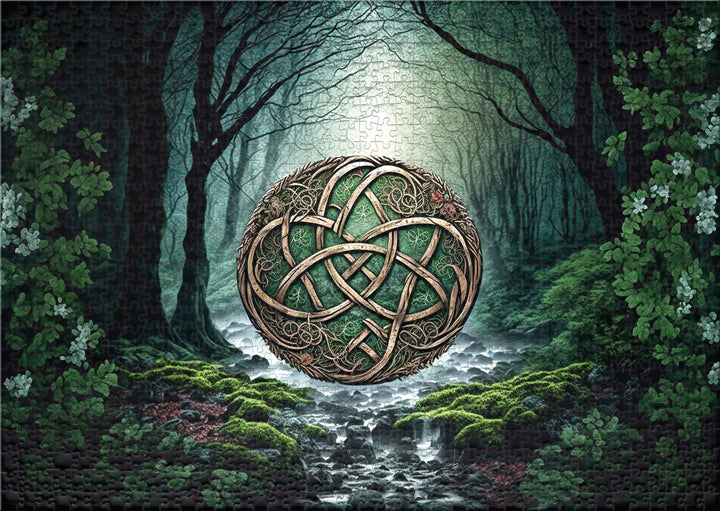 1000 Teile Puzzle "Celtic Forest"