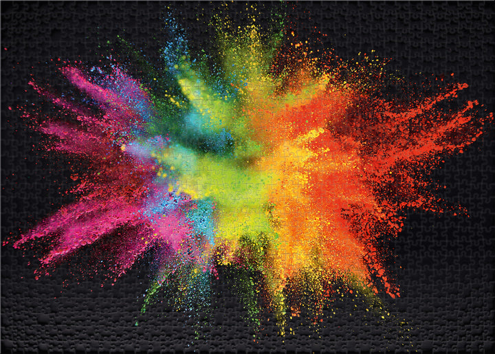 Puzzle 500 Pieces "Brightly Colored"