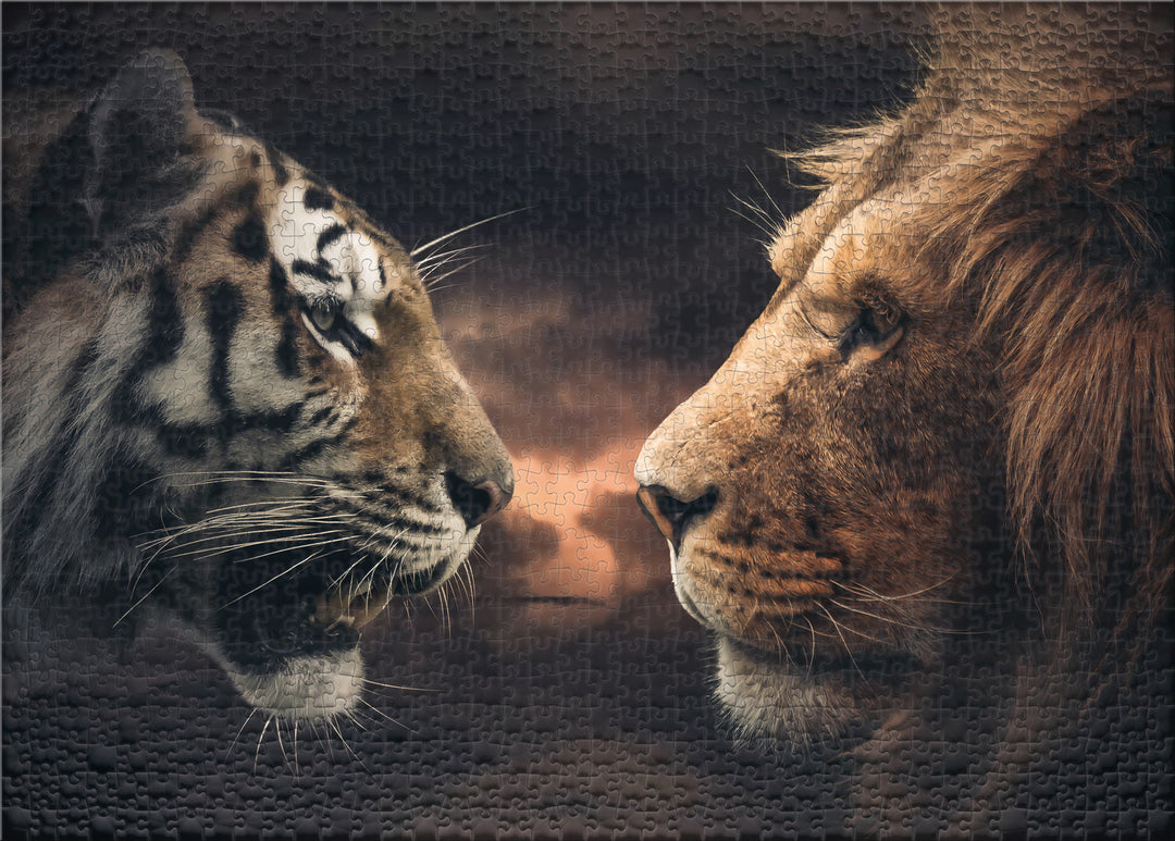 Raubkatzen & Wilde Tiere - 2000 Teile