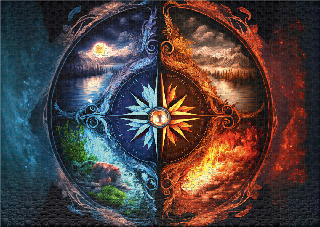 Puzzle-Kollektion "Elemente"