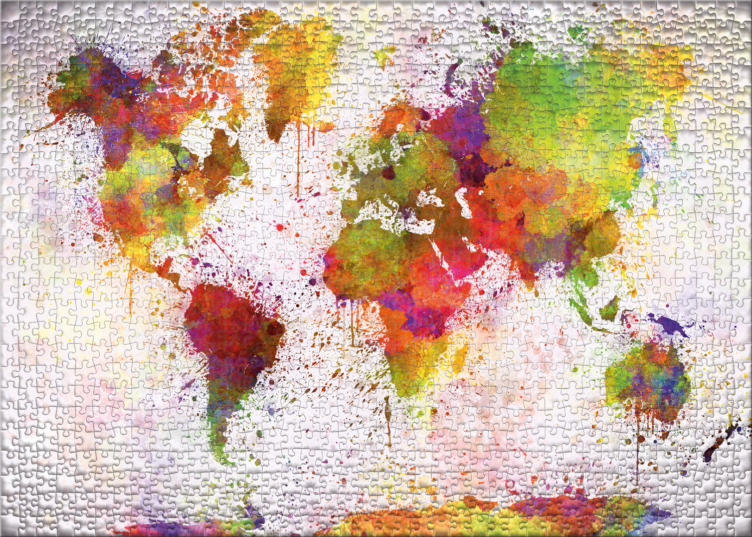 Puzzle Ulmer Puzzleschmiede 1000 Pezzi 'Zodiac' Con Segni Zodiacali Al Tramonto, Qualità Made In Germany, Dimensioni 68x48 Cm