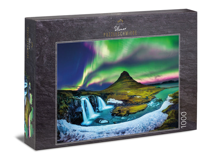 Island-Puzzle 1000 Teile "Berg & Licht" - Kirkjufell