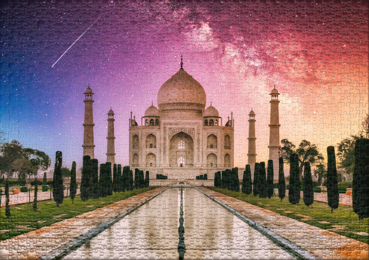 Puzzle 1000 Teile "1001 Nacht" - Taj Mahal