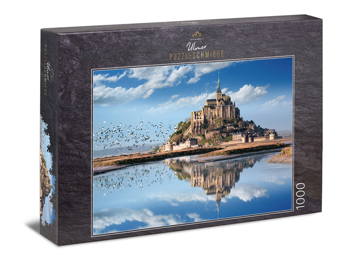 Puzzle 1000 Teile "Schloss Mont Saint-Michel"