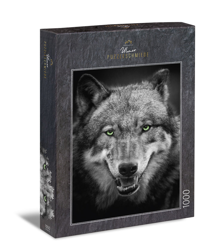 Puzzle 1000 Teile "Canis Lupus" - Tierportrait Wolf