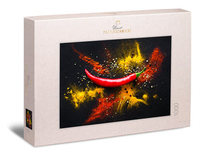 Puzzle 1000 Teile "Spiel mit dem Feuer"