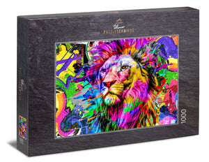 Puzzle Lion 1000 pièces « Color Splendor »