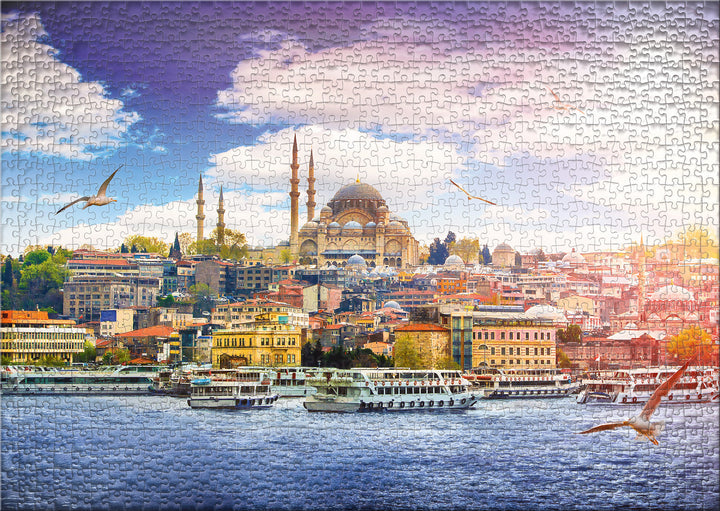 Puzzle 1000 Teile "Perle am Bosporus"