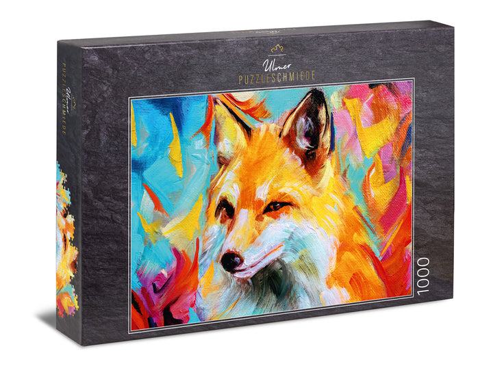 Puzzle 1000 Teile "Bunter Fuchs"