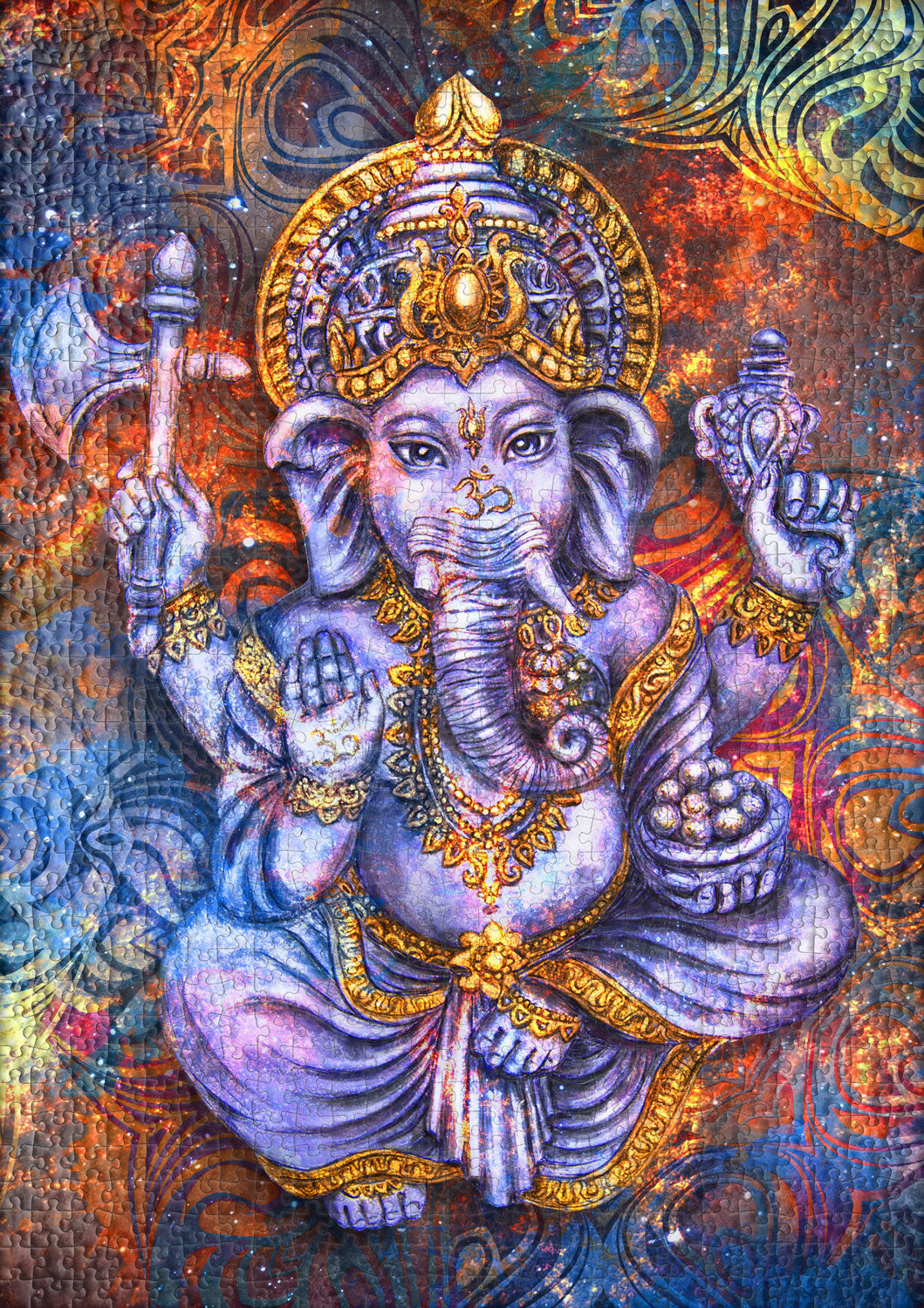 Puzzle 1000 Teile "Ganesha"