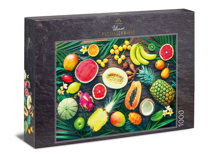 Puzzle 1000 Teile "Bunte Obst-Kiste"