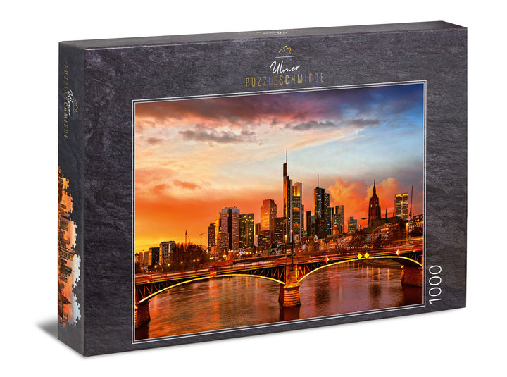 Puzzle 1000 Teile "Frankfurt Skyline"