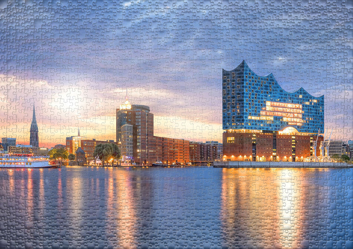 Hamburg-Puzzle 1000 Teile "Elbphilharmonie"