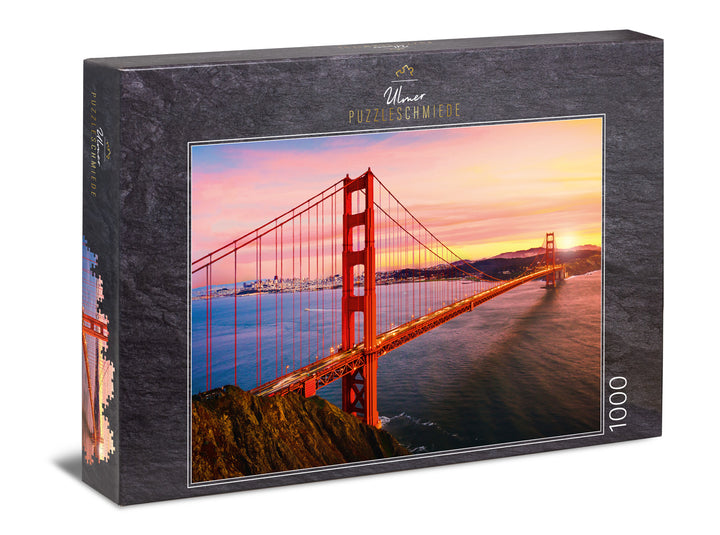 USA-Puzzle 1000 Teile "Golden Gate Bridge"