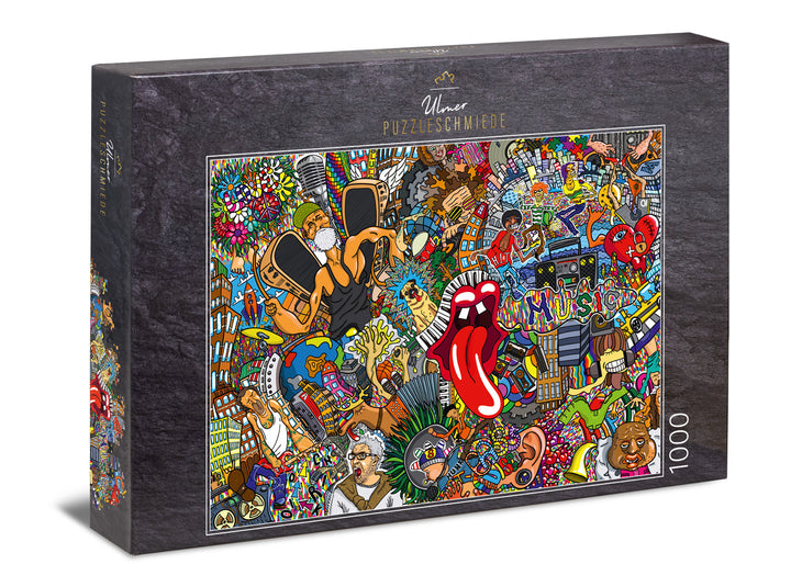 Puzzle 1000 Teile "Graffiti"