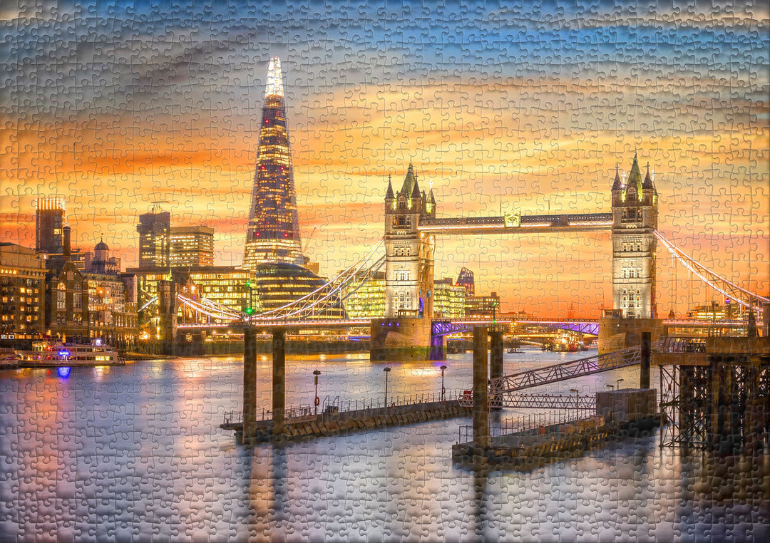 Puzzle 1000 Teile "London Centuries"