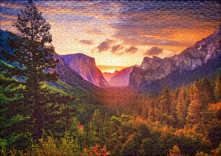 Puzzle 1000 Teile "Good Morning Yosemite"