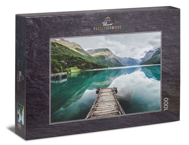 Puzzle 1000 Teile "Stilles Norwegen"