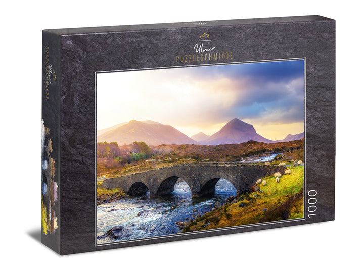 Puzzle 1000 Teile "Sligachan Bridge"