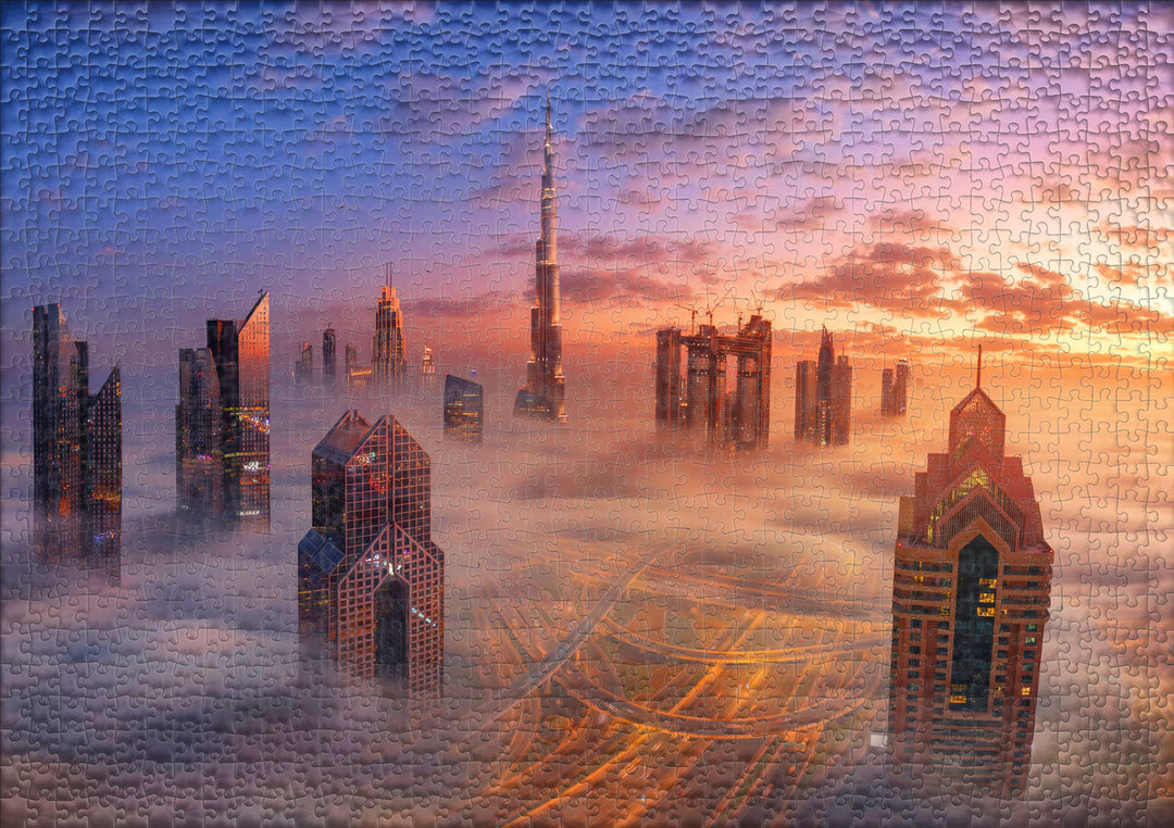 Puzzle 1000 Teile "Dubai erwacht"