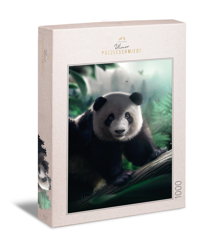 Puzzle 1000 Teile "Panda im Bambuswald"