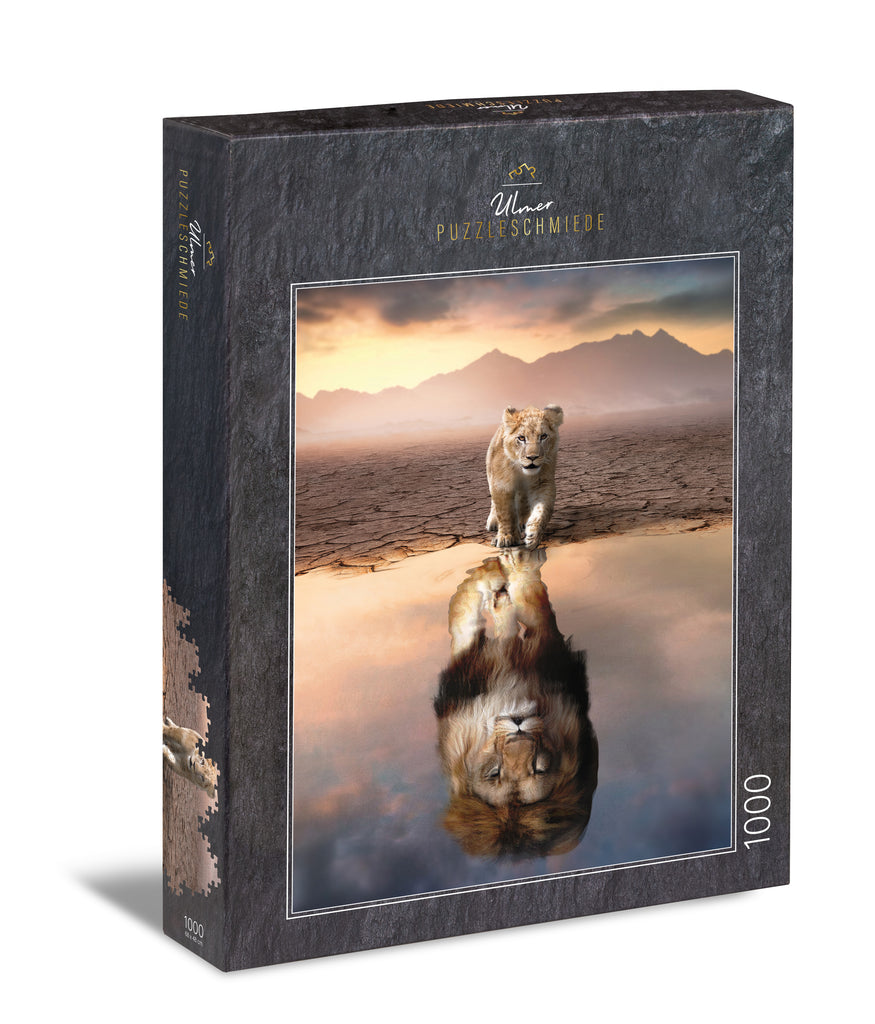 Puzzle 'Kleiner Naseweis' – 1000 Teile, Fertiges Bild Ca. 70 X 50 Cm (Nr. 11000789)
