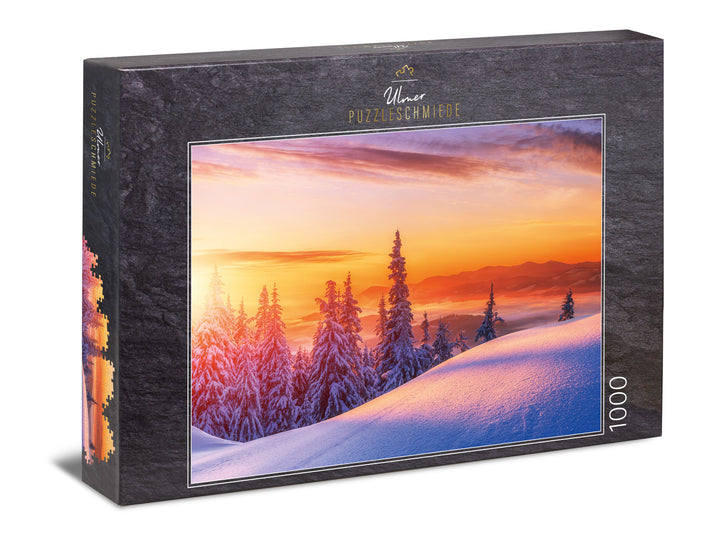 Winter-Puzzle 1000 Teile "Die Ferne erwacht"