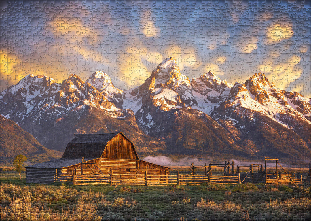 Puzzle 1000 Teile "Grand Teton National Park"