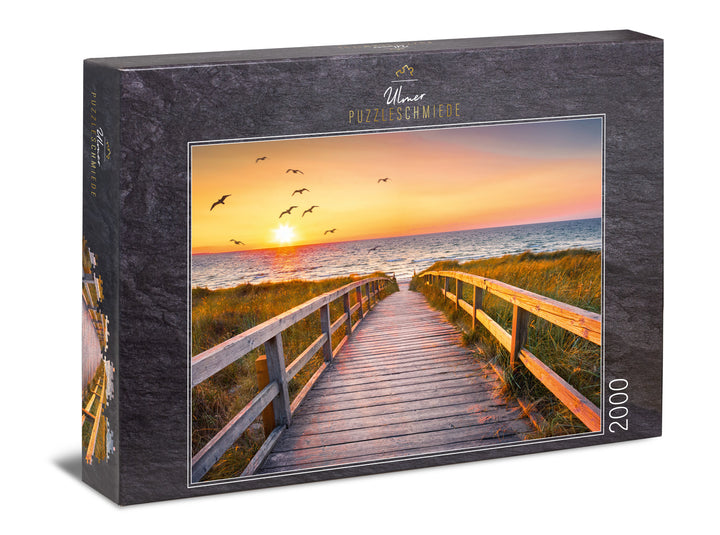 Puzzle 2000 Teile "Abendstunde auf Sylt"