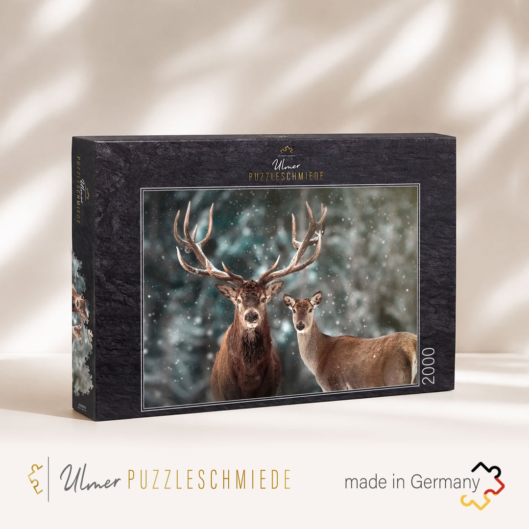 Puzzle 2000 Teile "Draussen zu zweit"