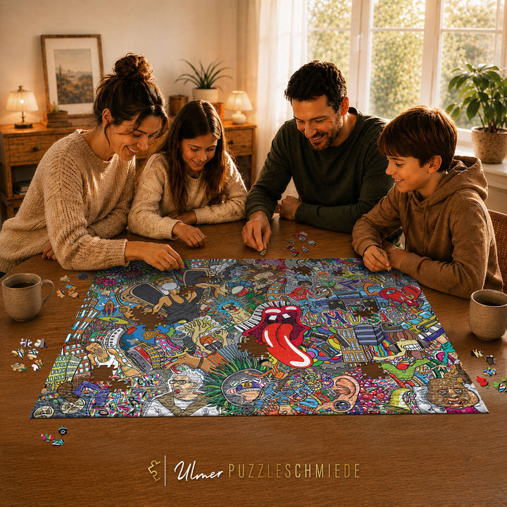Puzzle 2000 Teile "Graffiti"