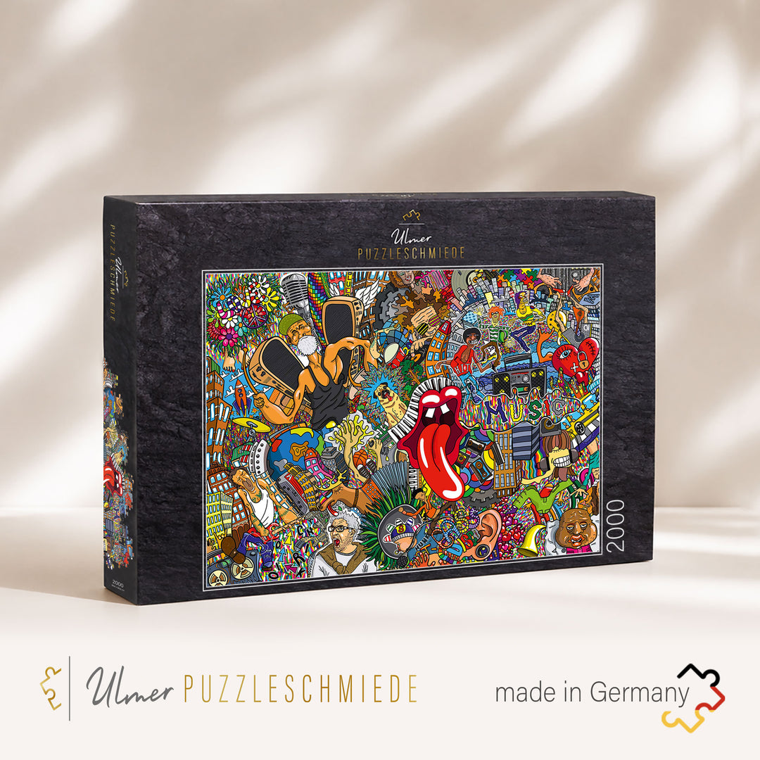 Puzzle 2000 Teile "Graffiti"