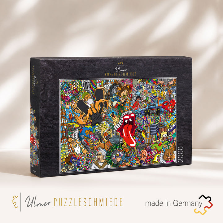 Puzzle 2000 Teile "Graffiti"