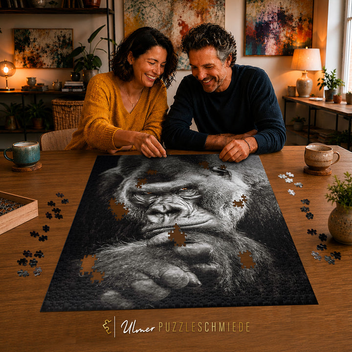 Puzzle 2000 Teile "Silberrücken"