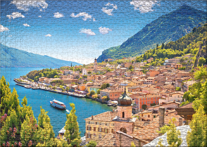 Puzzle 2000 Teile "Lago di Garda"