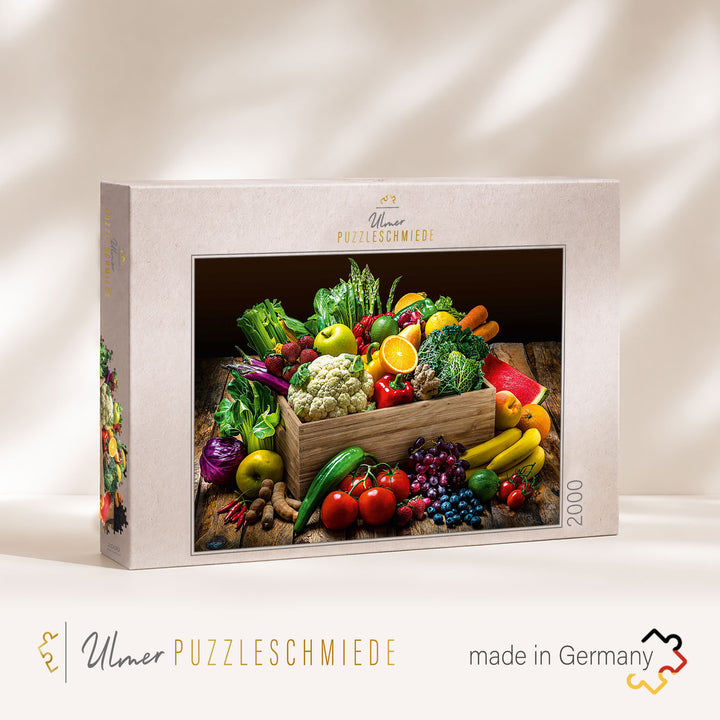 Puzzle 2000 Teile "Reiche Ernte"