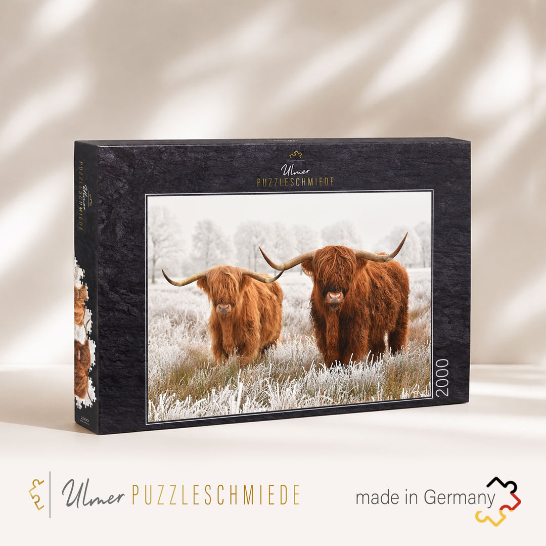 Puzzle 2000 Teile "Winterfreunde"