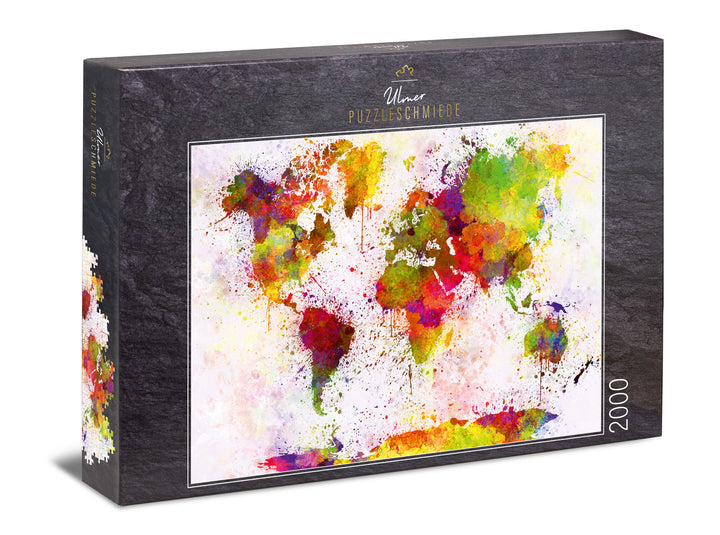 Puzzle 2000 Teile "Bunte Welt"