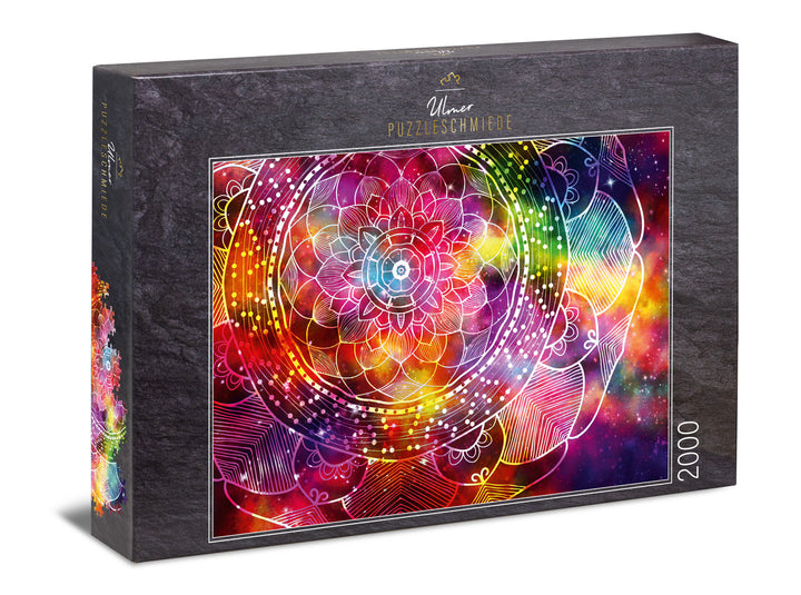 Puzzle 2000 Teile "Buntes Mandala"